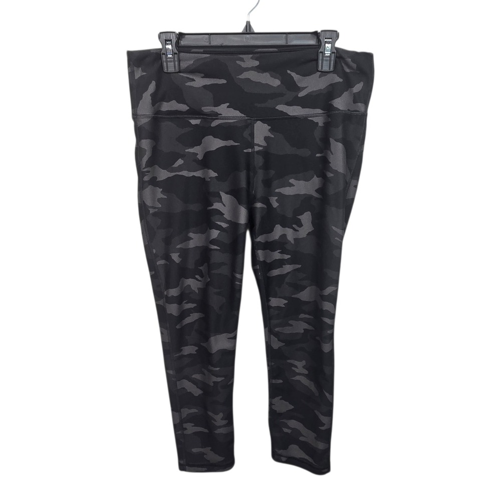 Marika Sport Womens Leggings XL Camo Print‎ High Rise Activewear Pants